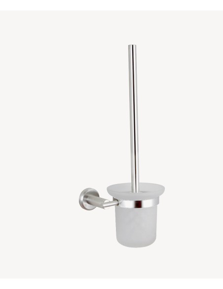 Porte-balai WC Chromé - Corbeau
