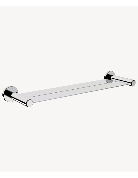 Etagère murale de salle de bain Chromé - Corbeau