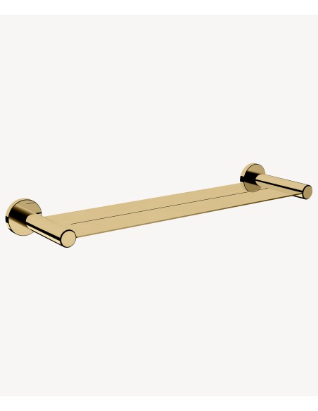 Etagère murale de salle de bain Doré brossé - Corbeau