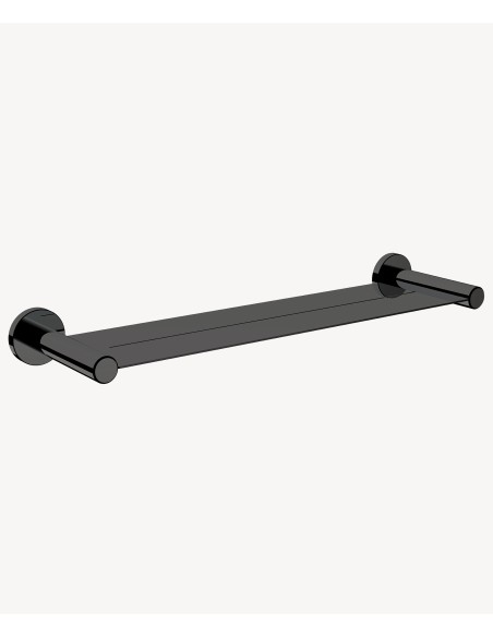 Etagère murale de salle de bain Gun métal - Corbeau