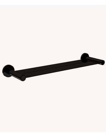 Etagère murale de salle de bain Noir - Corbeau