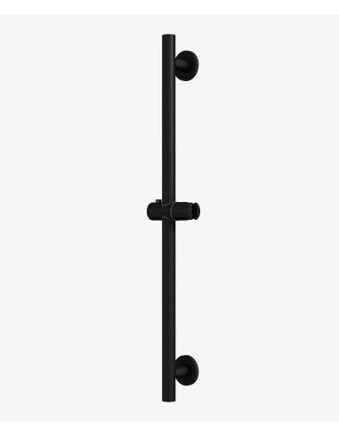 Barre de douche ronde Noir - Corbeau