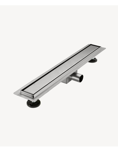 Caniveau de douche en inox Chromé - 1100 mm