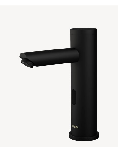 Robinet lavabo automatique moderne, eau froide Noir - Corbeau