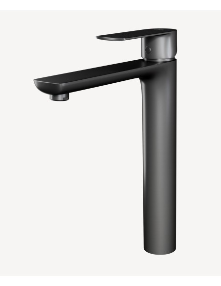 Robinet mitigeur vasque Gun métal - Nunki