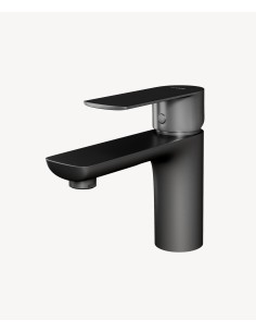 Mitigeur lavabo à poser Gun métal - Nunki