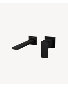 Mitigeur lavabo encastré Noir - Sirius