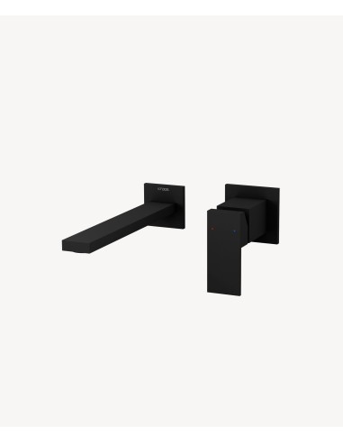 Mitigeur lavabo encastré Noir - Sirius