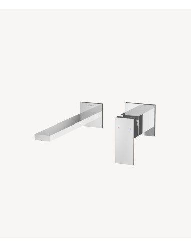 Mitigeur lavabo encastré Chromé - Sirius