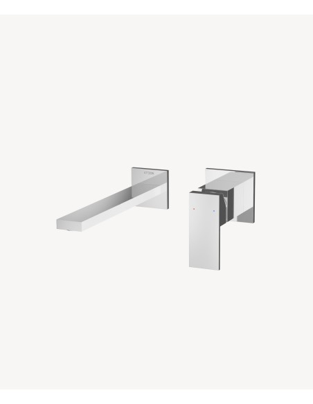 Mitigeur lavabo encastré Chromé - Sirius