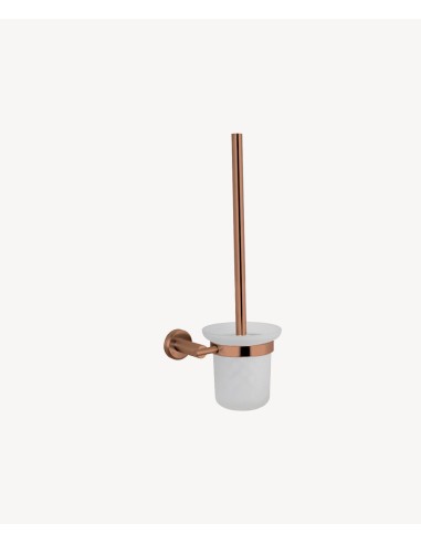 Porte-balai WC Or rose - Corbeau