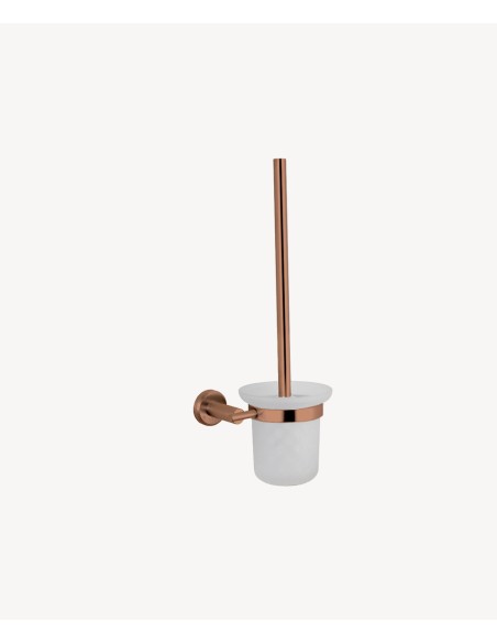 Porte-balai WC Or rose - Corbeau