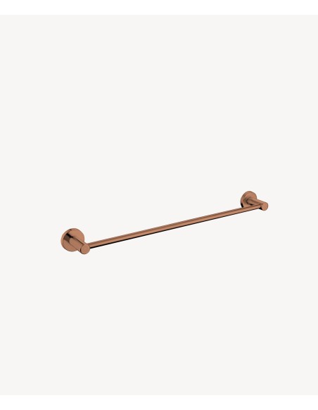 Porte serviettes simple Or rose - Corbeau