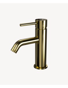 Robinet mitigeur lavabo Doré - Corbeau