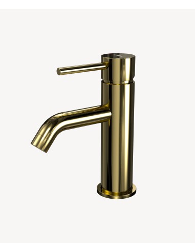 Robinet mitigeur lavabo Doré - Corbeau
