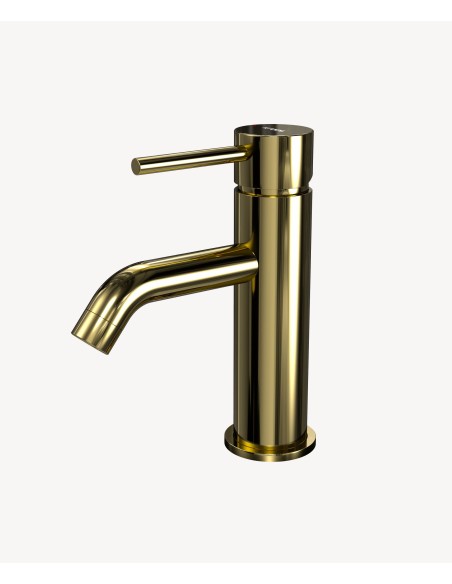 Robinet mitigeur lavabo Doré - Corbeau