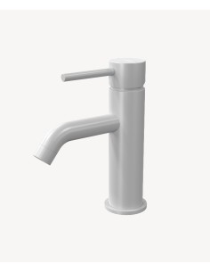 Robinet mitigeur lavabo Blanc - Corbeau