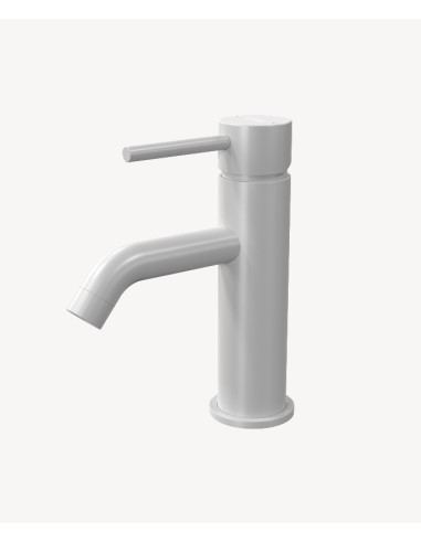 Robinet mitigeur lavabo Blanc - Corbeau