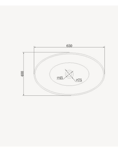 Vasque à poser en solid surface Blanc mat - Kitwit