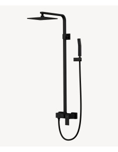 Colonne de douche mitigeur Noir - Sirius