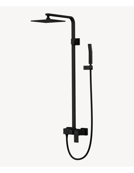 Colonne de douche mitigeur Noir - Sirius