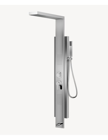 Colonne de douche hydromassante chromé