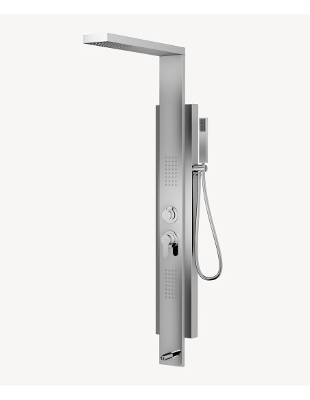 Colonne de douche hydromassante chromé