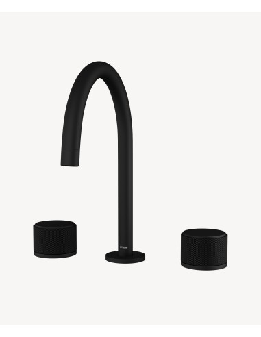 Robinet mélangeur de lavabo sur plage Noir - Leros