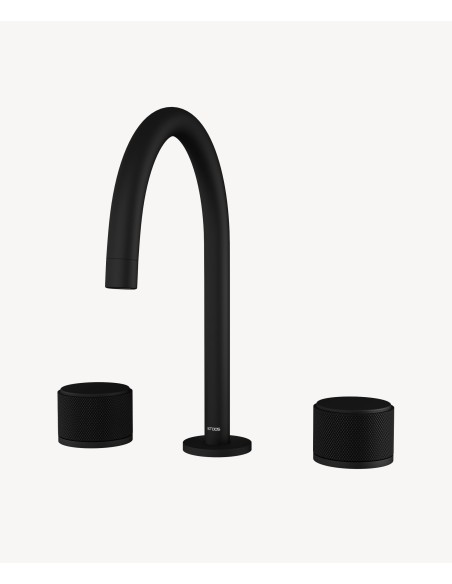 Robinet mélangeur de lavabo sur plage Noir - Leros