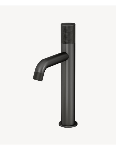Robinet mitigeur vasque design Gun métal - Leros
