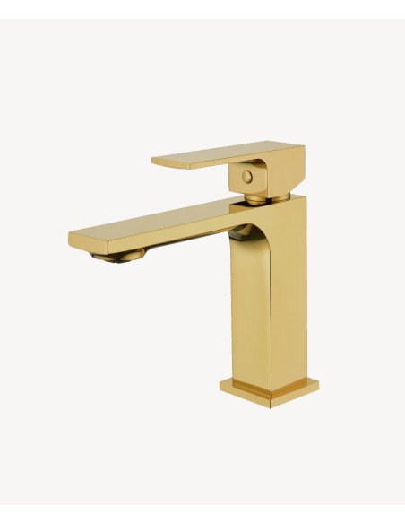 Robinet lavabo mitigeur doré - Sirius