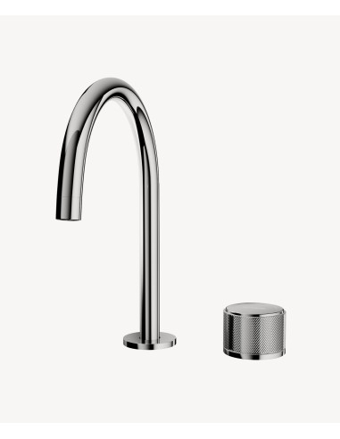 Mitigeur de lavabo 2 trous sans réglage de débit Chromé - Leros