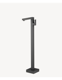 Mitigeur de lavabo monocolonne Gun métal - Sirius