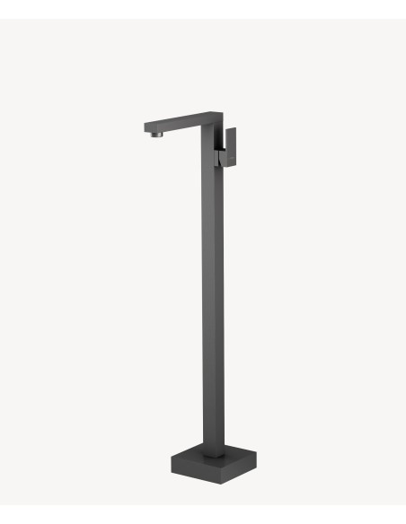 Mitigeur de lavabo monocolonne Gun métal - Sirius