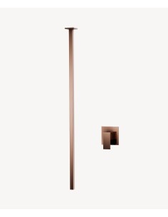 Mitigeur de lavabo suspendu plafond Or rose - Sirius