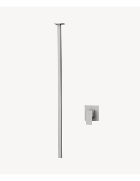 Mitigeur de lavabo suspendu plafond Nickel brossé - Sirius