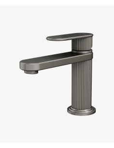 Mitigeur lavabo à poser Nickel brossé - Hera