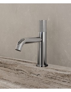Mitigeur lavabo design Chromé - Leros