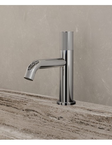 Mitigeur lavabo design Chromé - Leros