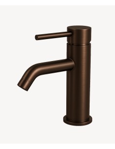 Robinet mitigeur lavabo Moka brossé - Corbeau