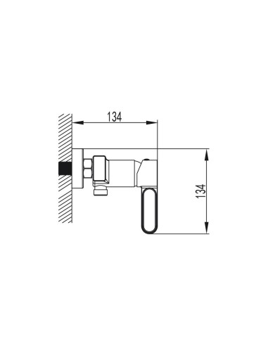 Mitigeur douche Dior GME-Design et confort/GME