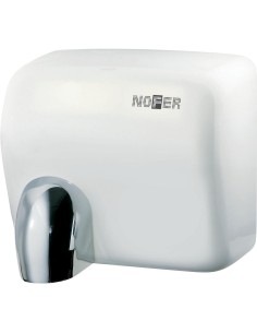 Sèche-mains CYCLON à capteur électronique boîtier  en ACIER blanc