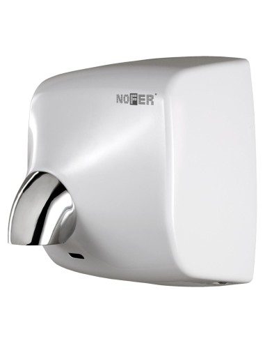 Sèche-mains WINDFLOW  à capteur électronique boîti er en ACIER blanc