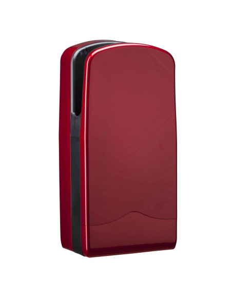 Sèche-mains V-JET Triblade Rouge Cerise, Ion Shiel d