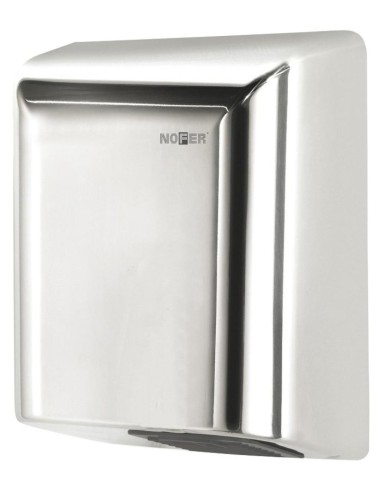 Sèche-mains BIGFLOW boîtier en ACIER INOXYDABLE br illant