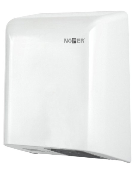 Sèche-mains BIGFLOW boîtier en ACIER INOX blanc