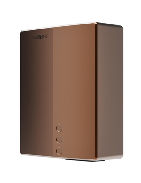 Série BIGFLOW EVO sèche-mains avec capteur électronique acier inoxydable finition PVD bronze