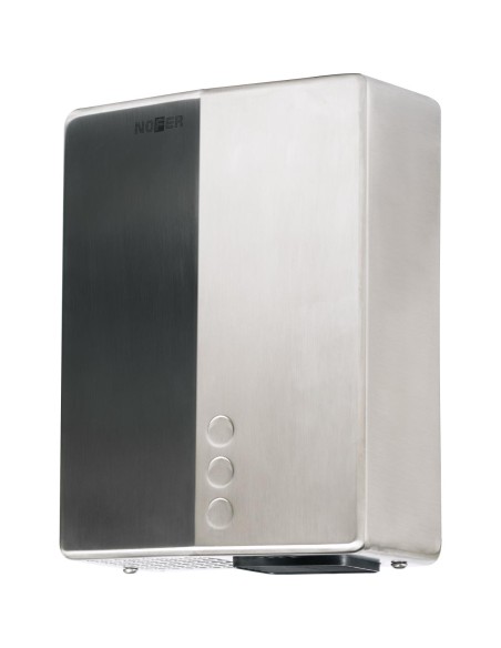 Sèche-mains BIGFLOW EVO à capteur électronique boî tier en ACIER INOX Satiné