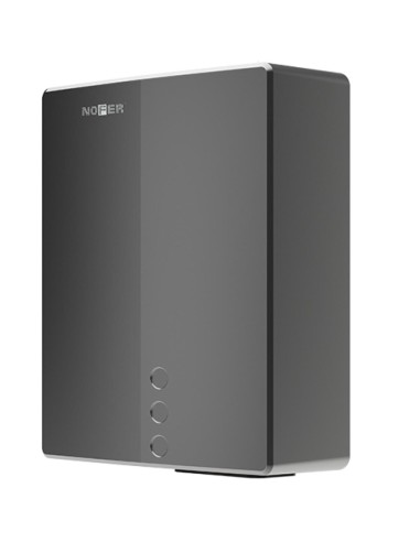 Série BIGFLOW EVO sèche-mains avec capteur électronique acier inoxydable finition PVD Gun metal