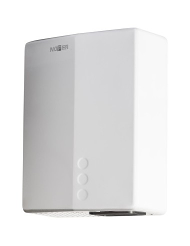 Sèche-mains BIGFLOW EVO à capteur électronique boî tier en acier Blanc